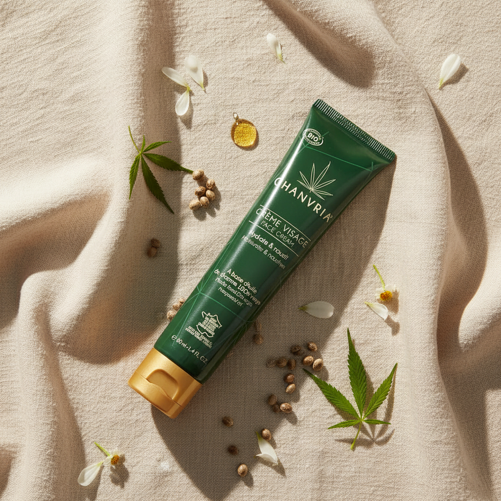 Crème Visage Chanvria – Hydratation & Éclat au Chanvre Bio